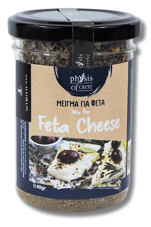 Mix przypraw do sera feta z Krety 40 g Physis of Crete w oryginalnym opakowaniu
