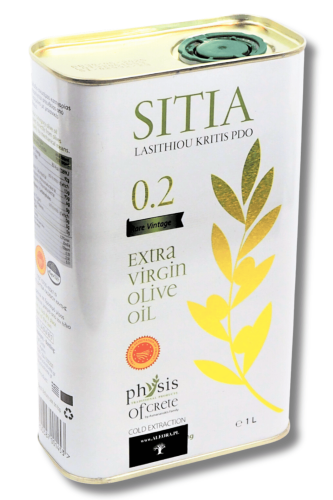 Physis of Crete SITIA 0,2% oliwa z oliwek extra virgin w puszce 1L z Krety