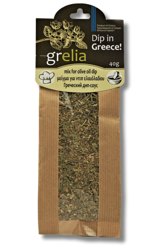 Grecka mieszanka przypraw do oliwy i chleba 40 g w oryginalnym opakowaniu