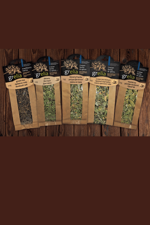 Ziołowa herbata grecka Grelia 15 g produkt z Krety