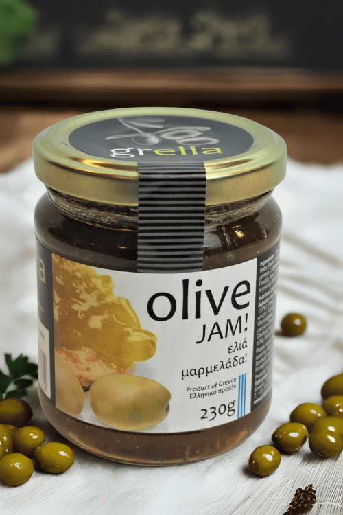 Dżem z oliwek Grelia 230 g prosto z Krety