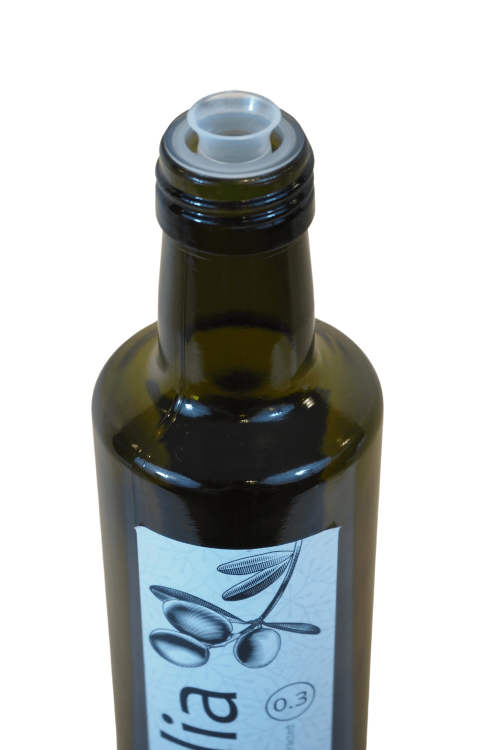 Filtrowana oliwa z oliwek extra virgin Grelia Sitia 0,2% 750 ml w butelce z wygodnym nalewakiem
