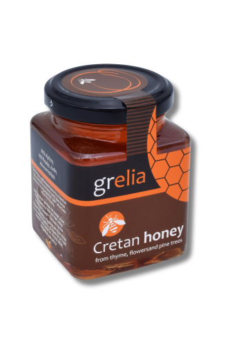 Grecki miód tymiankowy z Krety 270 g Gold Grelia