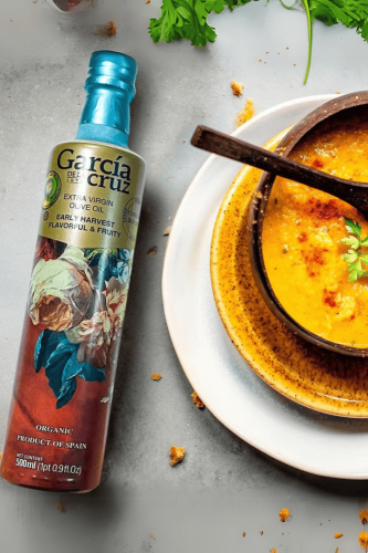 Hiszpańska oliwa extra virgin bio Garcia de la Cruz PRIMER ACEITE 500 ml z Toledo