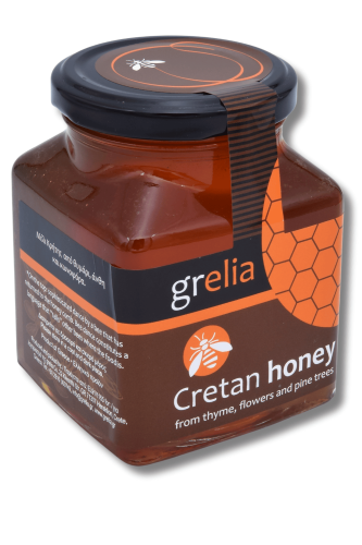 Grecki miód tymiankowy z Krety 420 g Gold Grelia