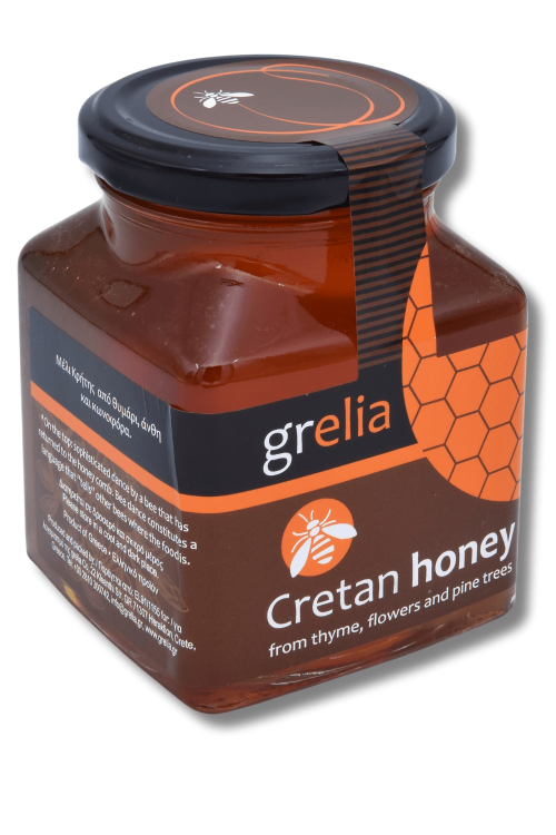 Grecki miód tymiankowy z Krety 420 g Gold Grelia