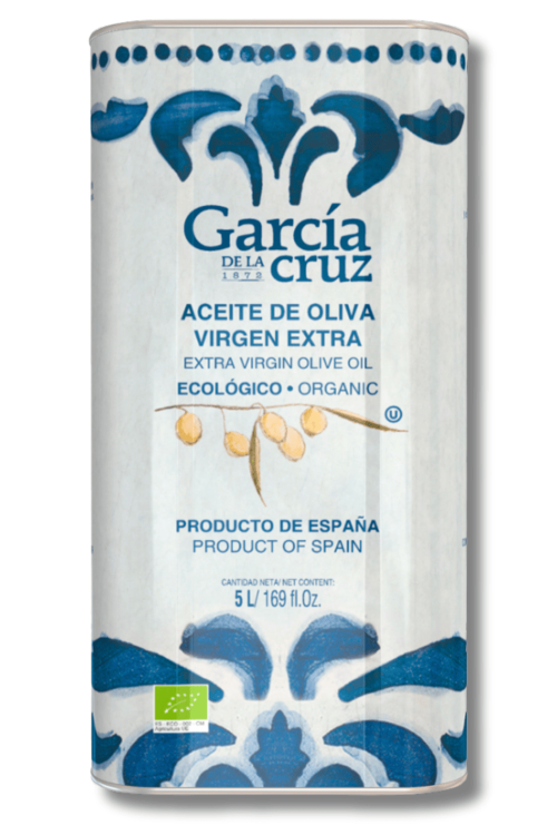 Hiszpańska oliwa z oliwek extra virgin Garcia de la Cruz Organic BIO 5 l w puszce