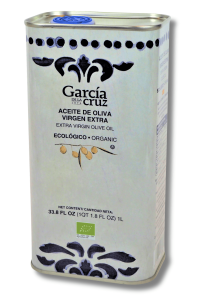 Hiszpańska oliwa Extra Virgin BIO 0,2% 1 L Garcia de la Cruz – Toledo / La Mancha