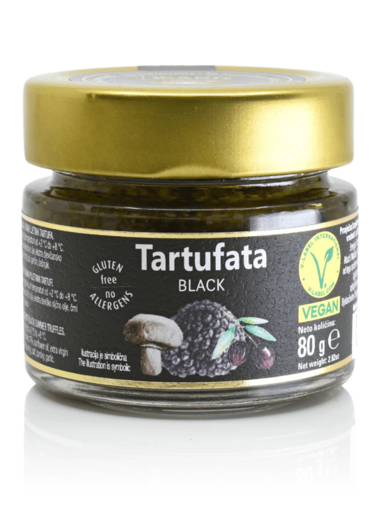 Zigante Tartufata Black 80 g chorwacka pasta truflowa z pieczarkami i oliwkami