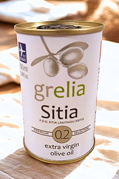 Grecka filtrowana oliwa z oliwek Grelia PDO Sitia 0,2% 100 ml