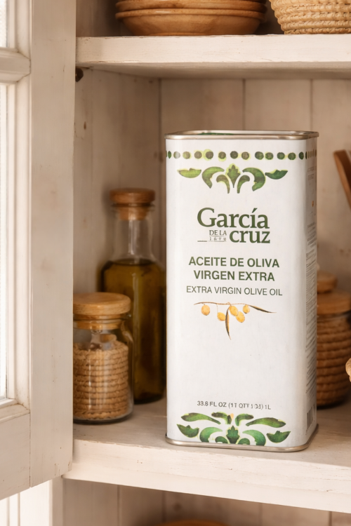 Hiszpańska oliwa extra virgin Toledo / La Mancha 1 L Garcia de la Cruz