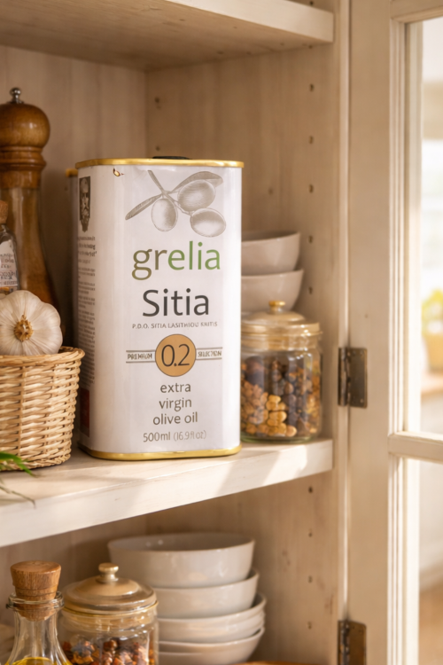Oliwa z oliwek Sitia 0,2% grecka oliwa i sposób jej przechowywania