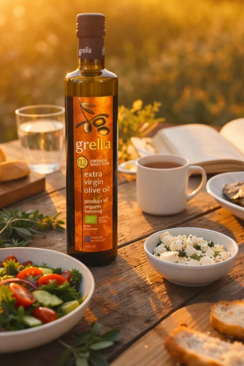 Grecka oliwa premium BIO 500 ml do codziennej kuchni