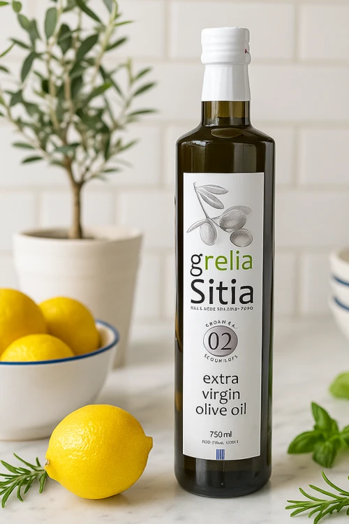 Oliwa z Krety Koroneiki Grelia Sitia Premium 750 ml