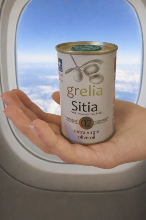 Grecka oliwa premium do sałatek i pieczywa Grelia Sitia 100 ml