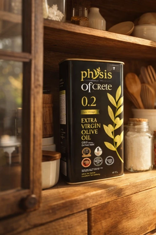Oliwa z Krety Physis of Crete 0,2% 1L – opakowanie metalowe