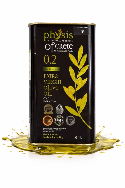 Physis of Crete 0,2% – grecka oliwa z oliwek do sałatek i gotowania