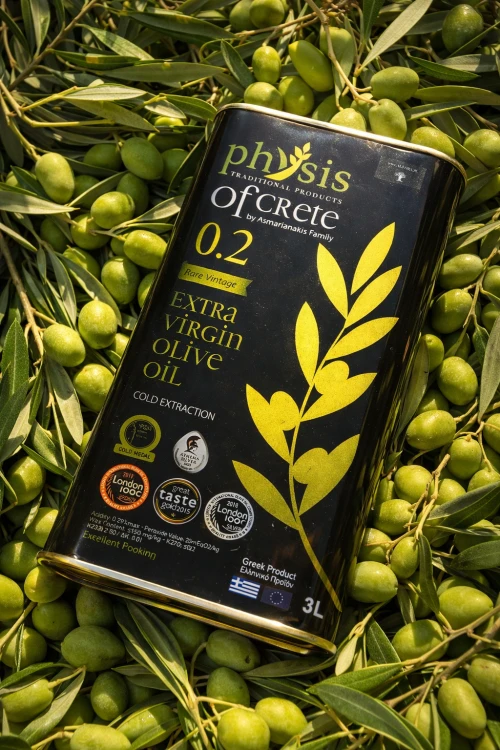 Physis of Crete 0,2% – grecka oliwa z oliwek do sałatek i gotowania