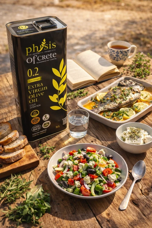 Oliwa z Krety Physis of Crete 0,2% 5L – opakowanie metalowe