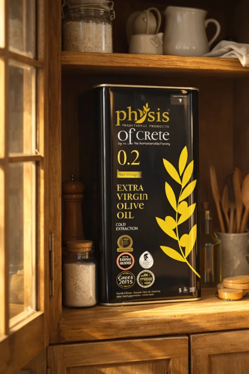 Oliwa extra virgin Koroneiki z Krety Physis of Crete 5L