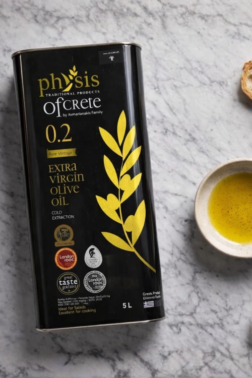 Physis of Crete 0,2% – grecka oliwa z oliwek do sałatek i gotowania