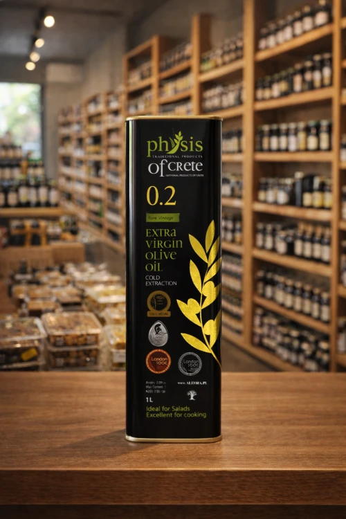 Physis of Crete 0,2% – grecka oliwa z oliwek do sałatek i gotowania
