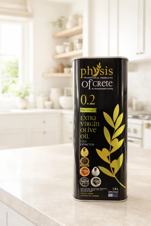 Physis of Crete 0,2% – grecka oliwa z oliwek do sałatek i gotowania