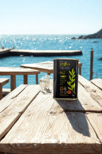 Grecka oliwa Physis of Crete 0,2% 100 ml w metalowej puszce