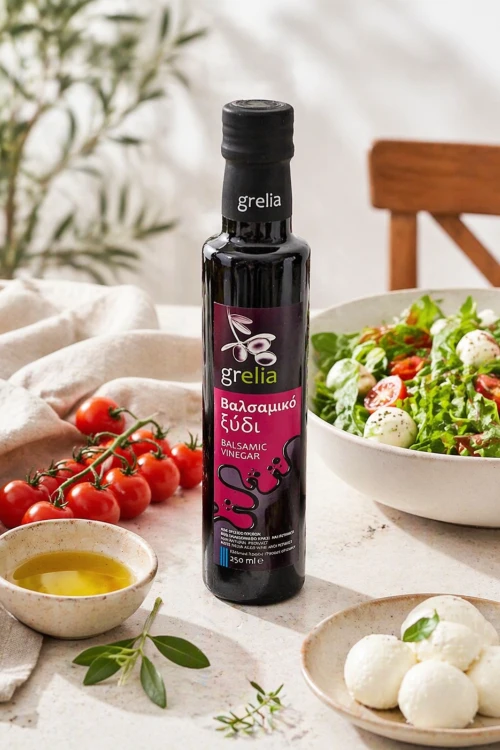 Ocet balsamiczny GRELIA z Petimezi 250 ml – tradycyjny produkt z Grecji