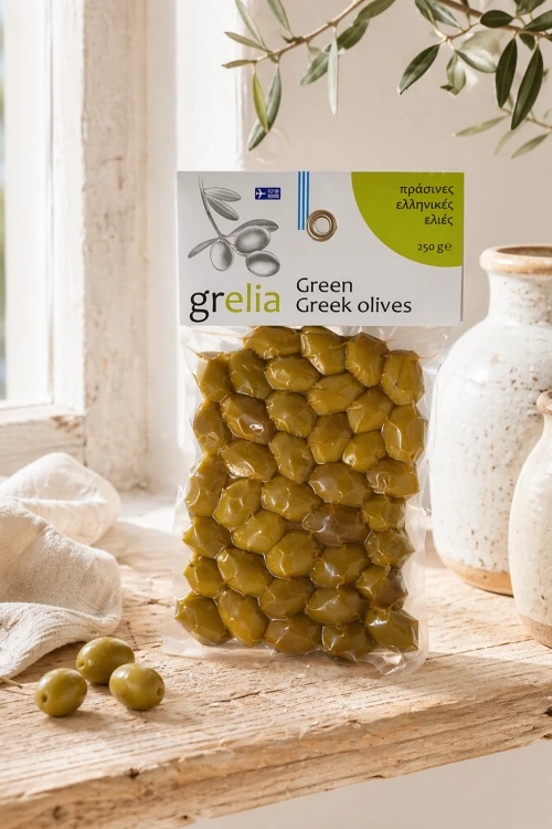Oliwki niedrylowane Grelia do kuchni śródziemnomorskiej