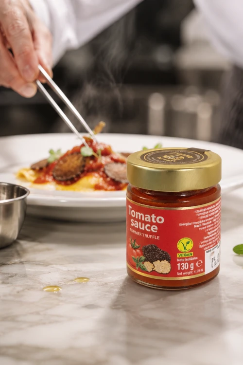 Zigante sos pomidorowy z letnią truflą 130 g Tomato Sauce With Summer Truffle