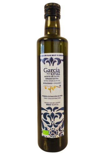 Hiszpańska oliwa z oliwek extra virgin Garcia de la Cruz Organic BIO 500 ml w butelce