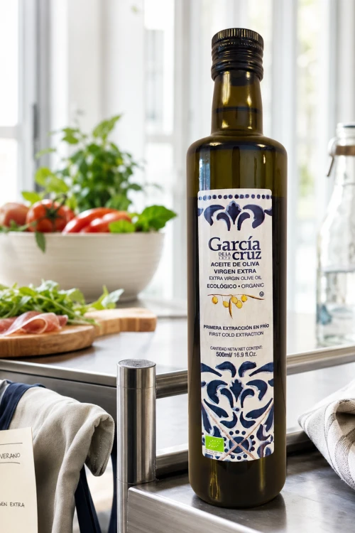 Butelka oliwy Garcia de la Cruz Organic 500 ml do codziennej kuchni