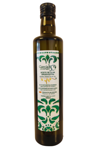 Hiszpańska oliwa z oliwek extra virgin 0,3% 500 ml Garcia de la Cruz