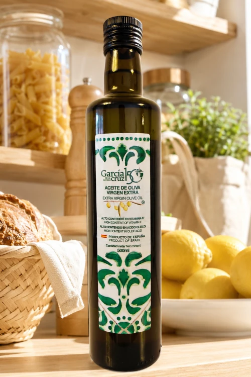 Hiszpańska oliwa z oliwek 0,3% 500 ml Garcia de la Cruz – butelka premium