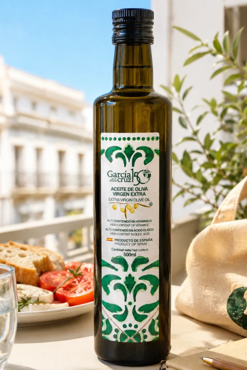Hiszpańska oliwa extra virgin Toledo / La Mancha 500 ml Garcia de la Cruz